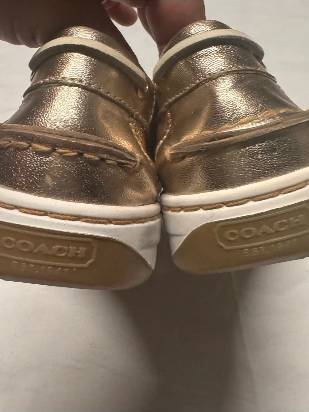 Coach moccasin style
